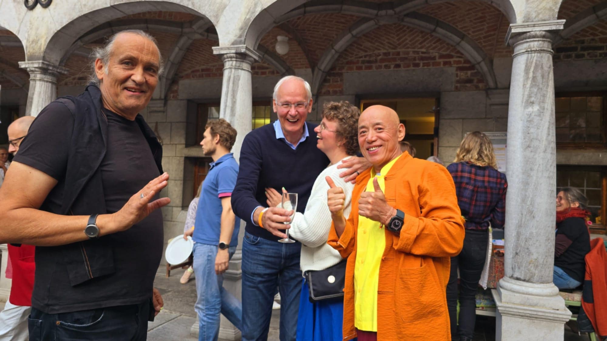 Photo of Vincent and Lama